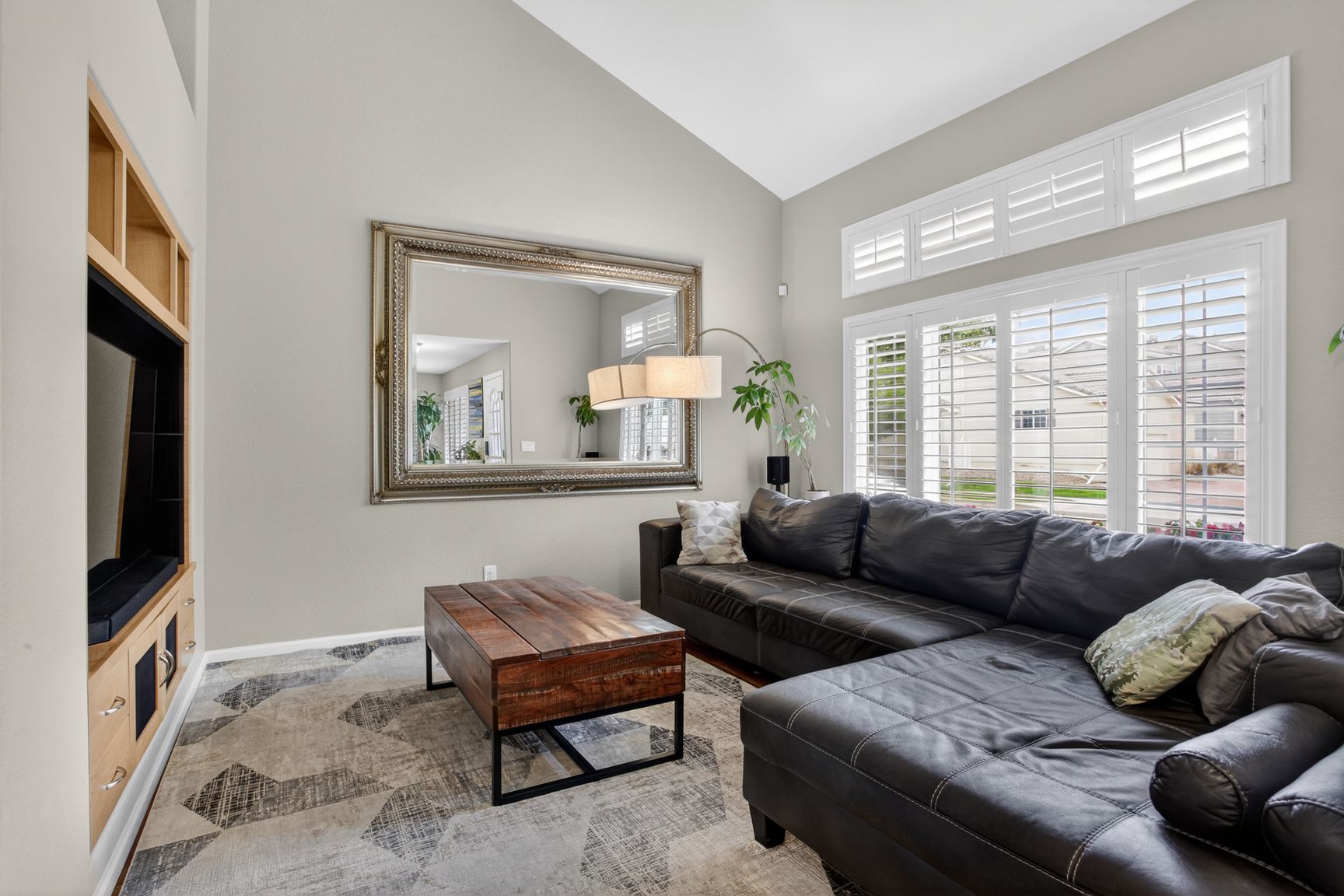Living Room shown as photographed