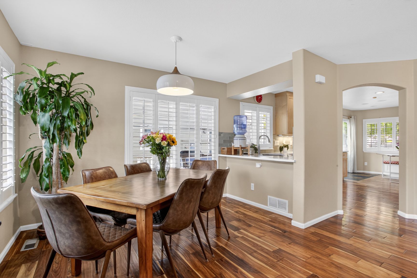 Dining Room shown as photographed
